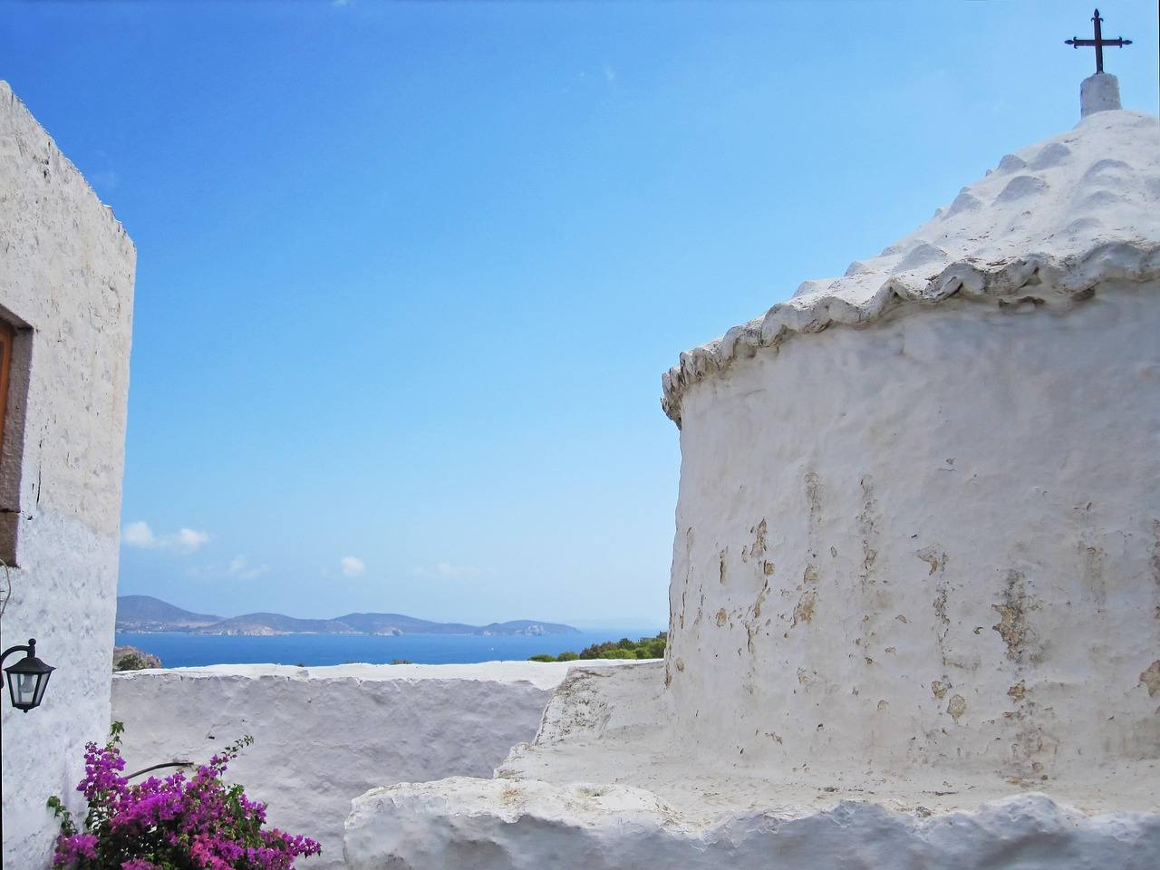 Impression aus dem Segelrevier Patmos, Dodekanes