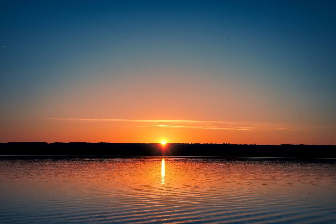 Impression aus dem Segelrevier Ammersee, Oberbayern (Fünfseenland)