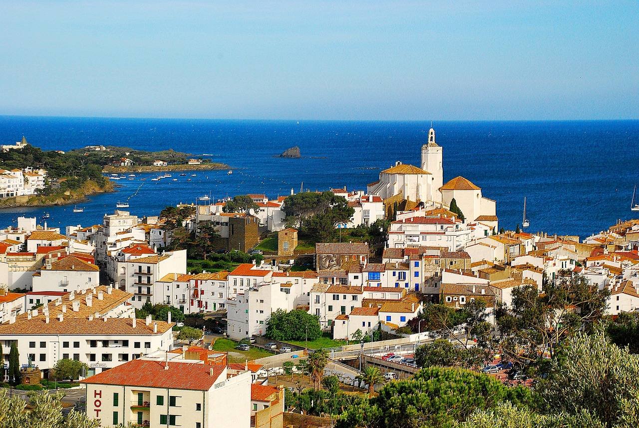 Impression aus dem Segelrevier Costa Brava, Katalonien