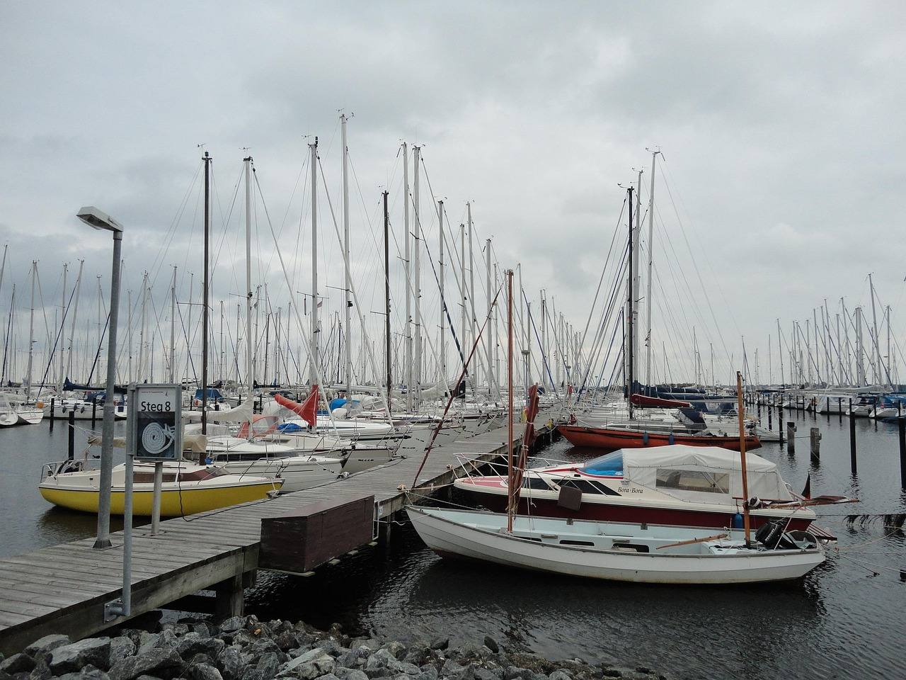 Impression aus dem Segelrevier Heiligenhafen, Ostholstein (Ostsee)