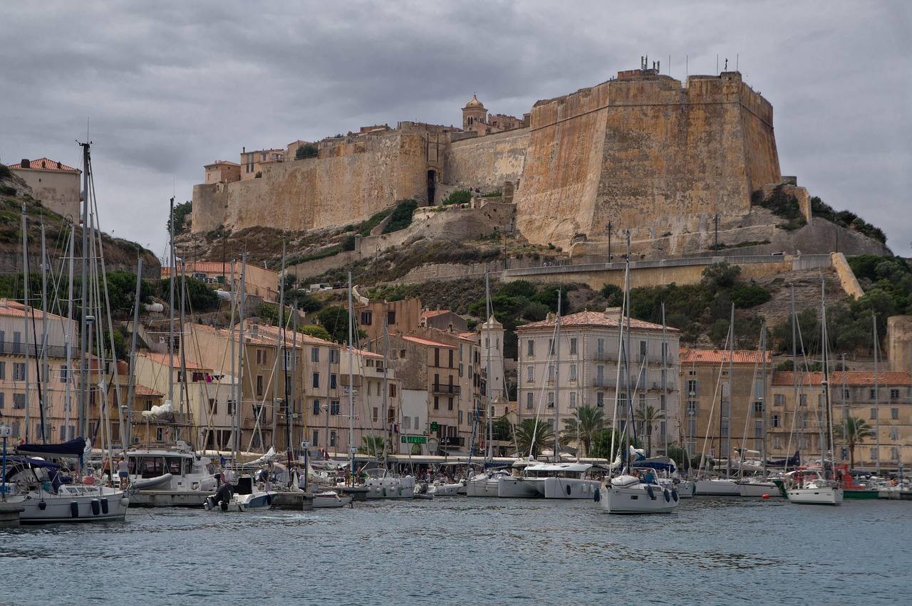 Impression aus dem Segelrevier Bonifacio, Südkorsika