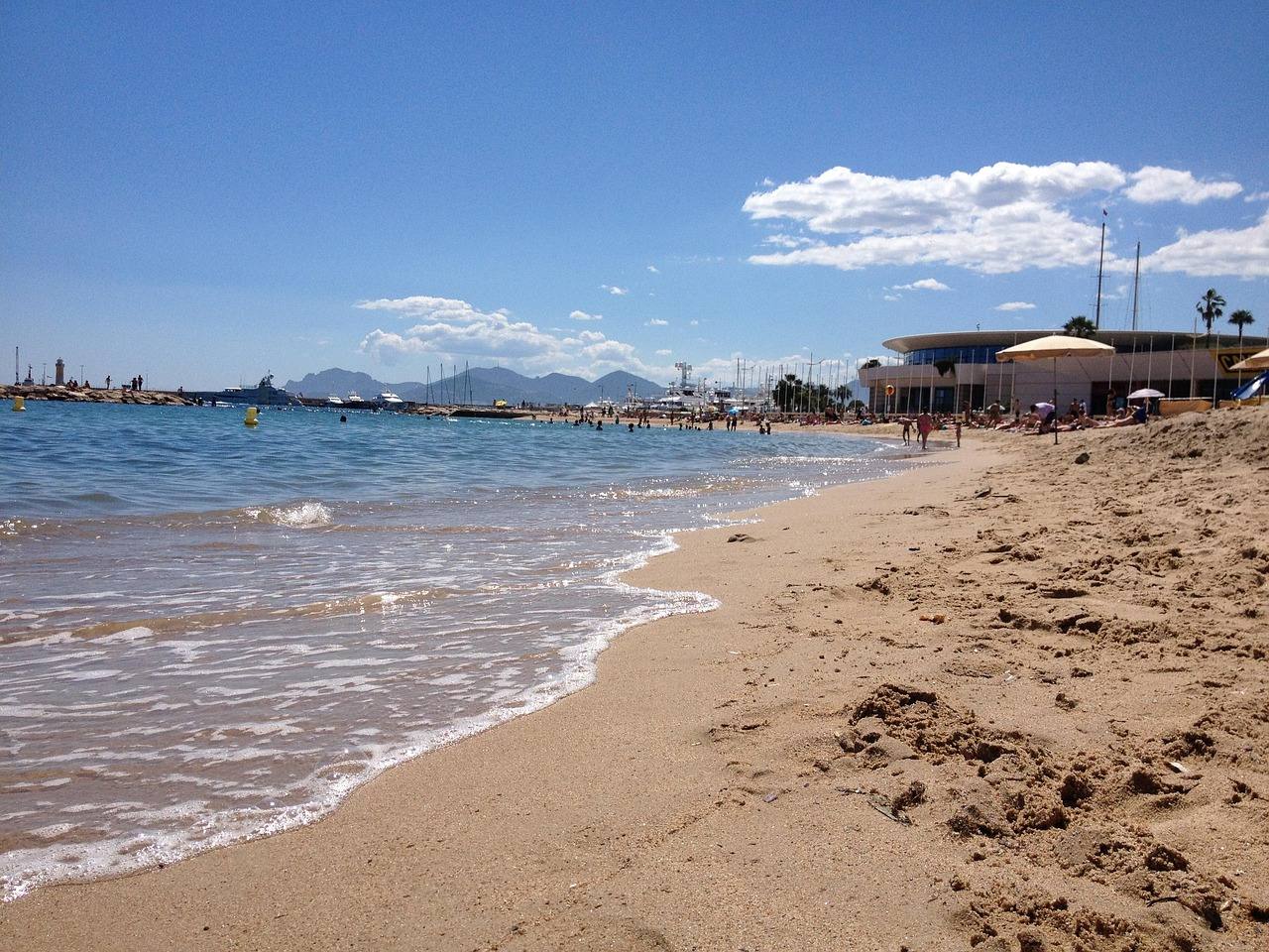Impression aus dem Segelrevier Cannes, Côte d'Azur