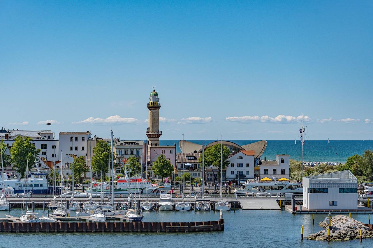 Impression aus dem Segelrevier Warnemünde, Mecklenburger Bucht (Ostsee)