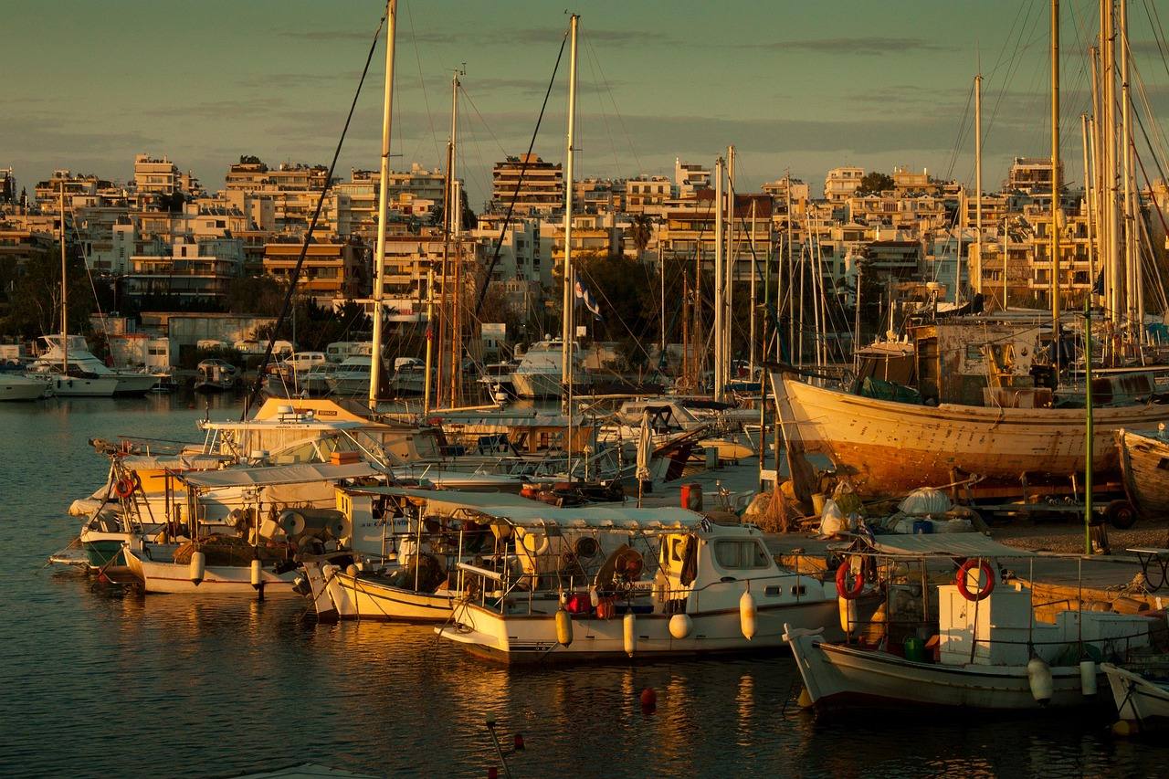 Impression aus dem Segelrevier Athen, Saronischer Golf