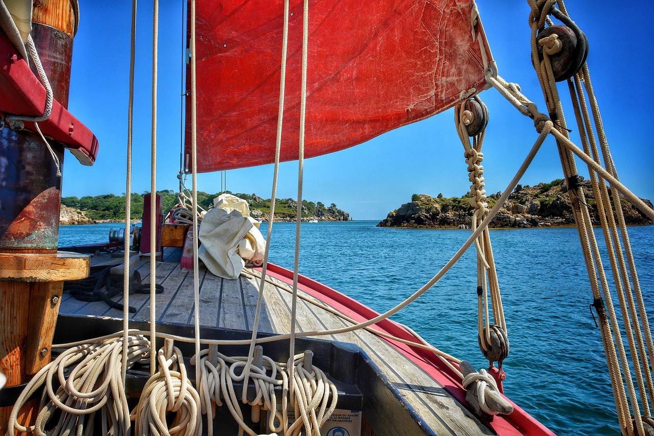 Impression aus dem Segelrevier La Trinité-sur-Mer, Bretagne / Baie de Quiberon