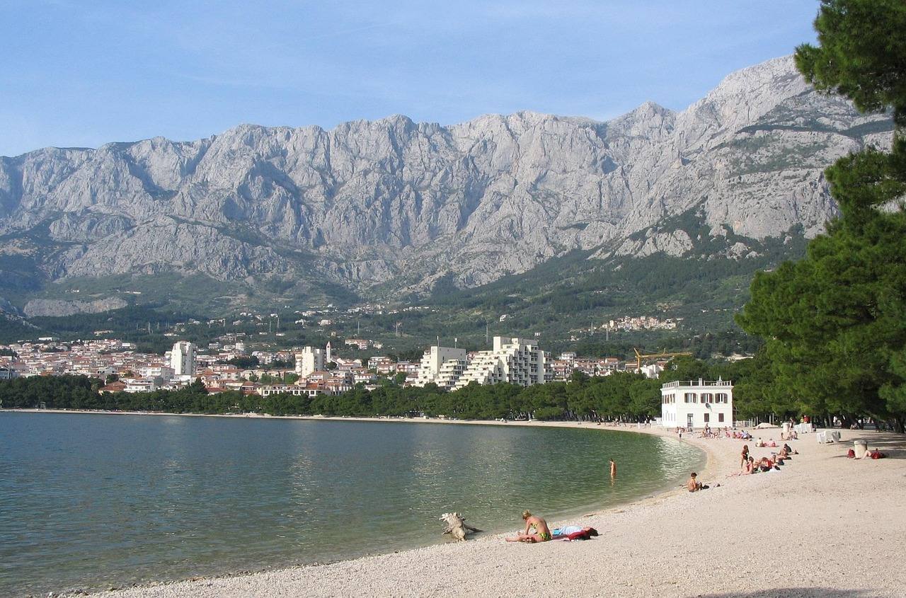 Impression aus dem Segelrevier Makarska, Mitteldalmatien