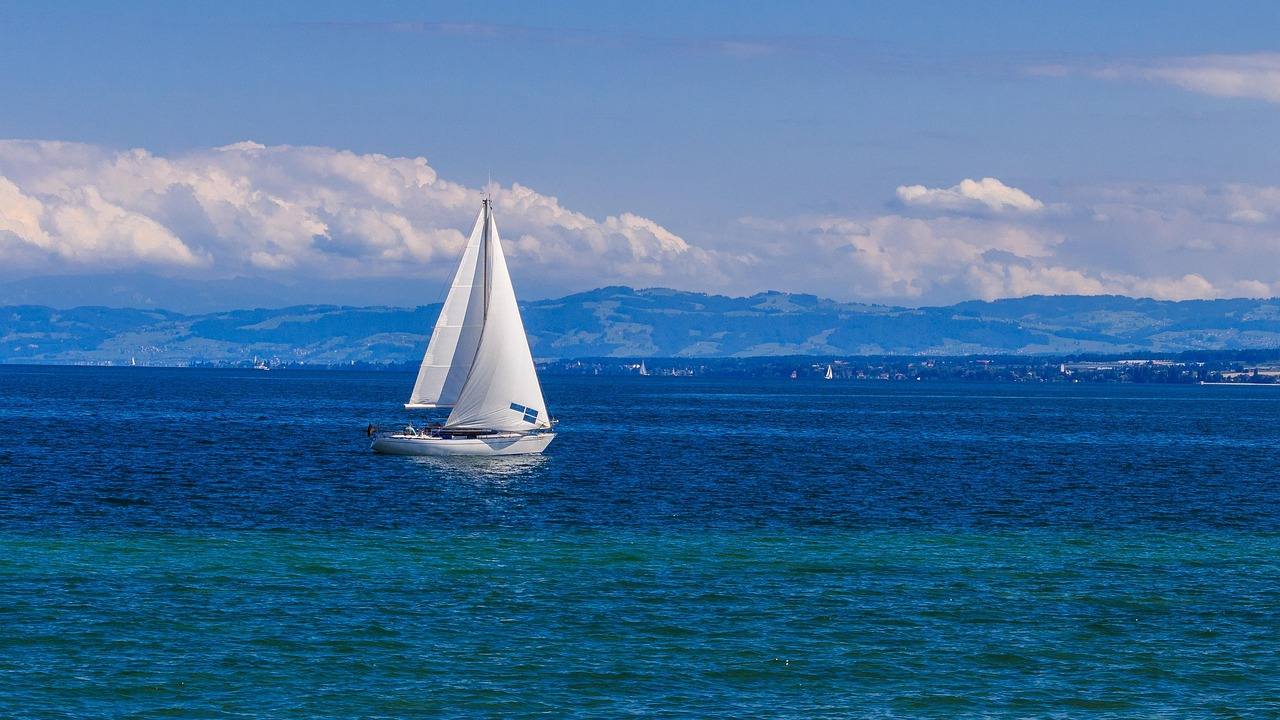 Impression aus dem Segelrevier Bodensee, Bodensee (Obersee, Überlinger See, Untersee)