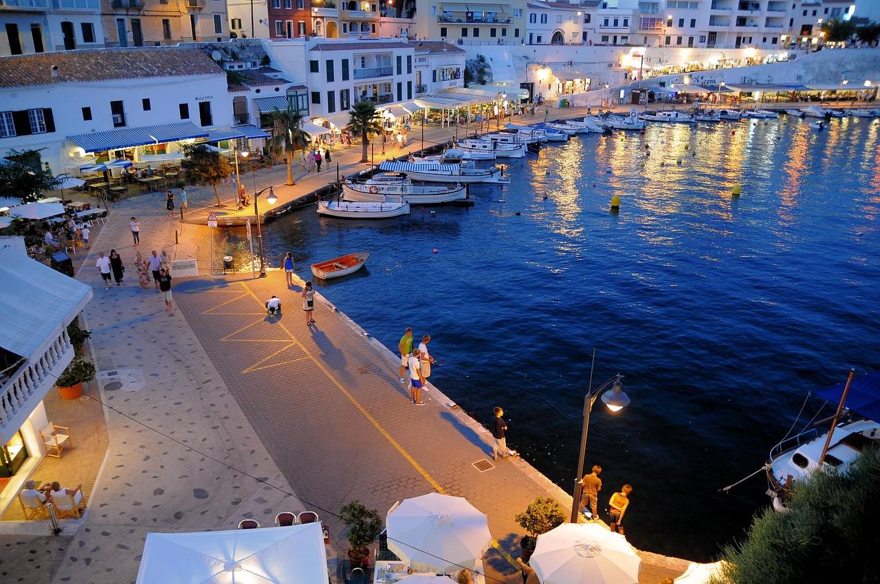 Impression aus dem Segelrevier Menorca, Balearen