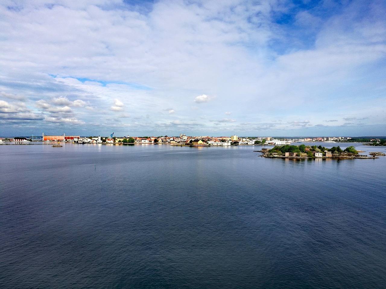 Impression aus dem Segelrevier Karlskrona, Blekinge-Schärengarten (Südschweden)