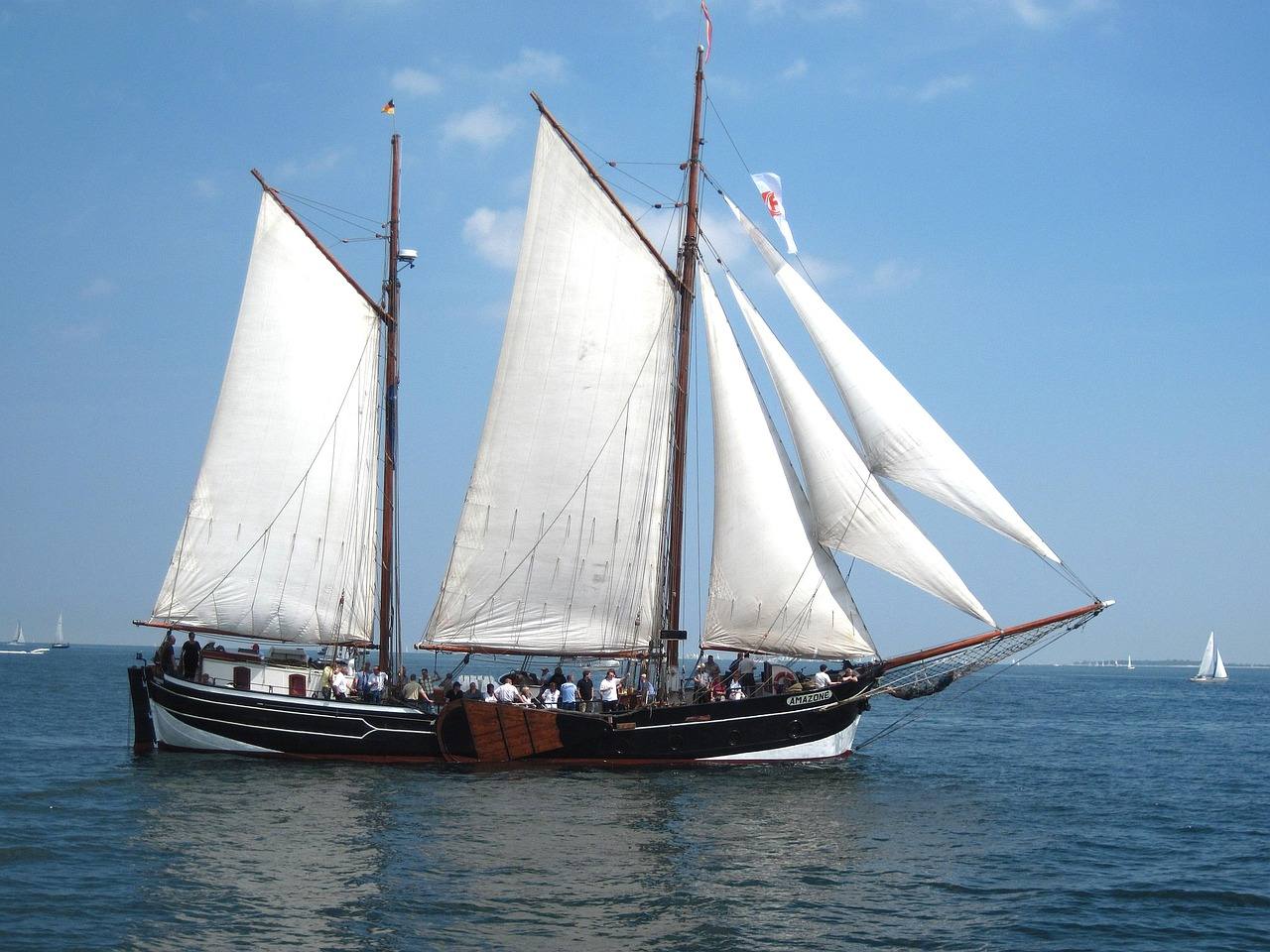 Impression aus dem Segelrevier Kiel, Kieler Förde (Ostsee)