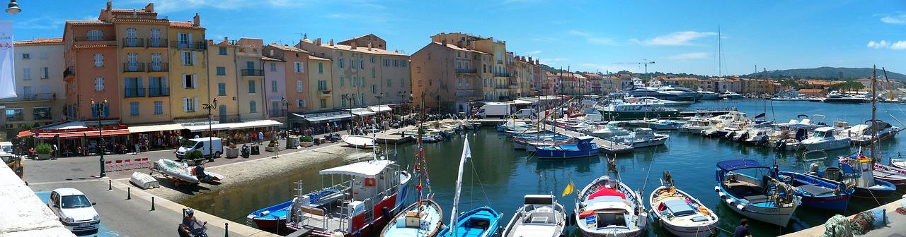 Impression aus dem Segelrevier Saint-Tropez, Côte d'Azur, Var