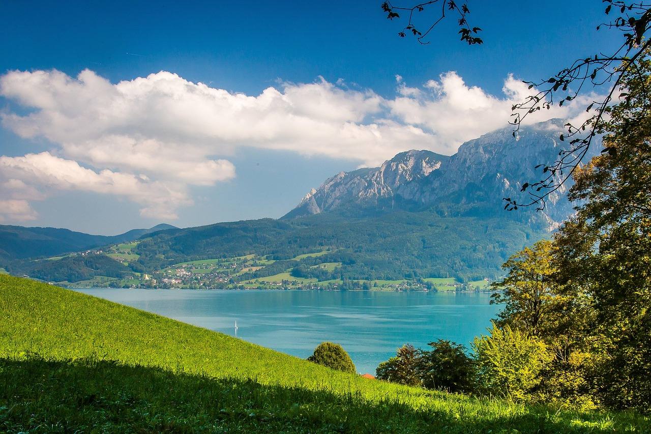 Impression aus dem Segelrevier Attersee, Salzkammergut (Oberösterreich)