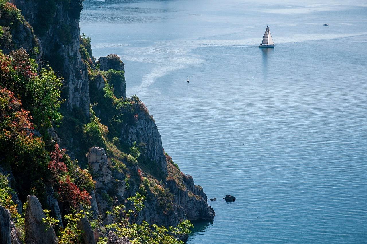 Impression aus dem Segelrevier Triest, Friaul-Julisch Venetien, Golf von Triest
