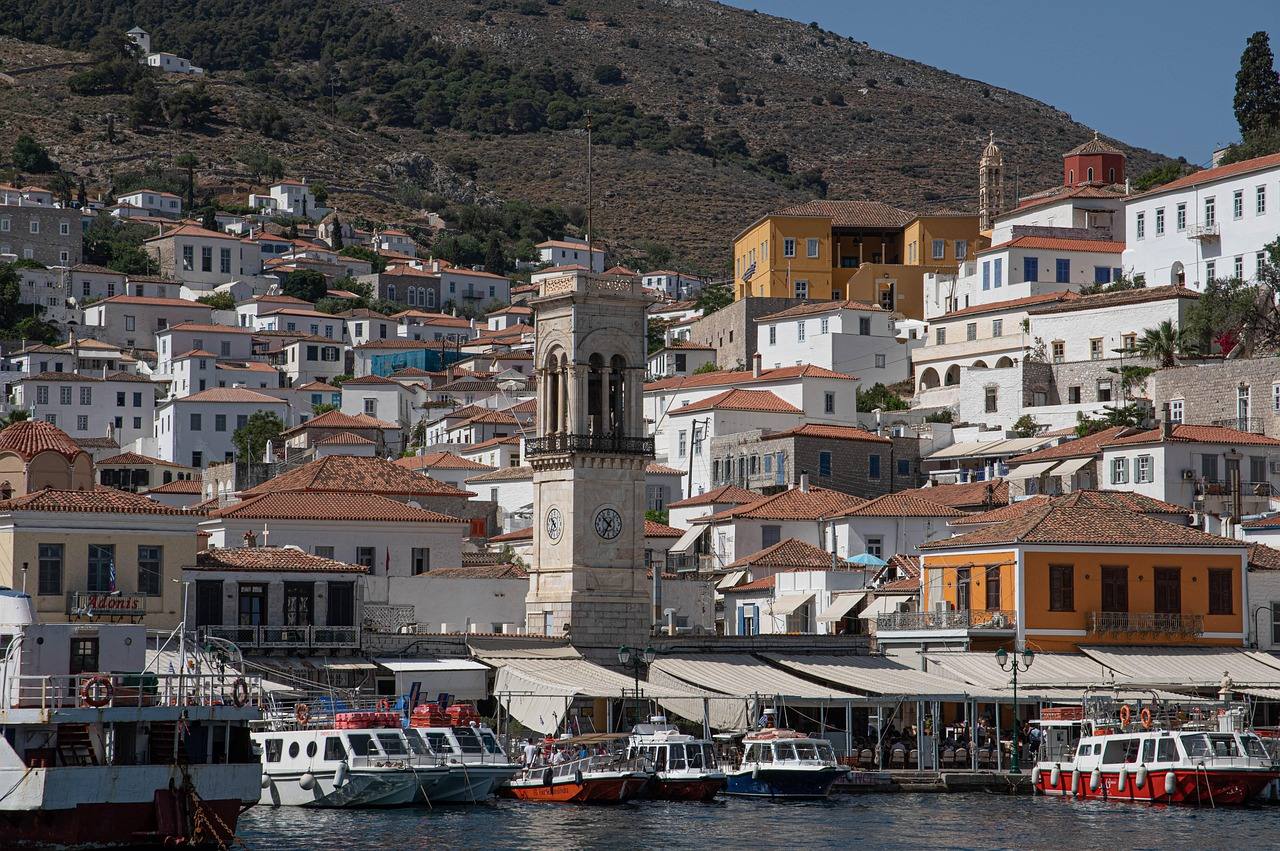 Impression aus dem Segelrevier Hydra, Saronischer Golf