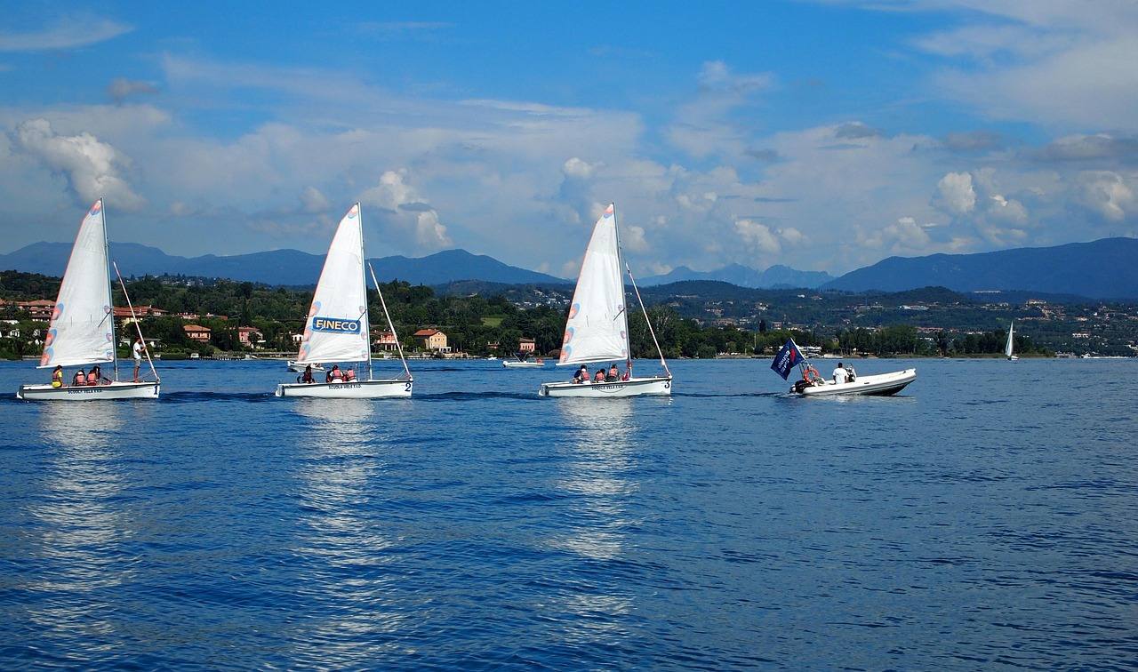 Impression aus dem Segelrevier Gardasee, Oberitalien (Trentino, Venetien, Lombardei)