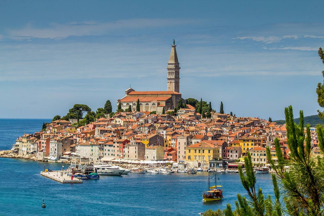 Impression aus dem Segelrevier Rovinj, Istrien