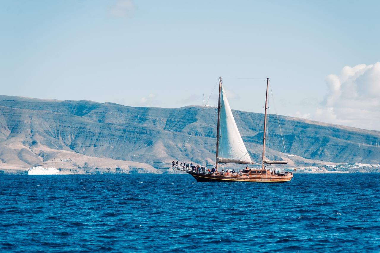 Impression aus dem Segelrevier Fuerteventura, Kanarische Inseln