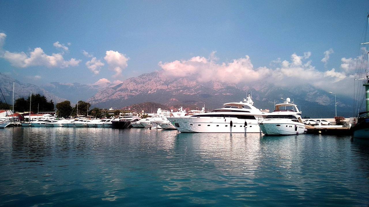 Impression aus dem Segelrevier Kemer, Türkische Riviera