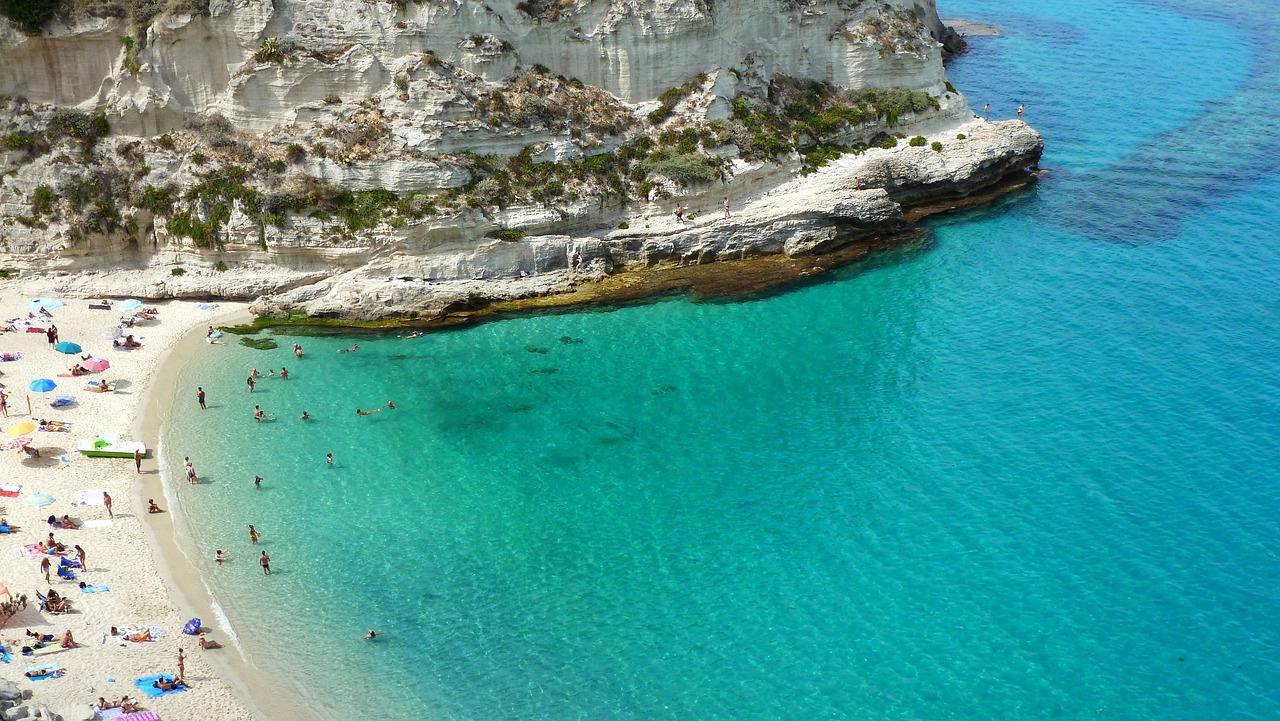 Impression aus dem Segelrevier Tropea, Kalabrien, Costa degli Dei