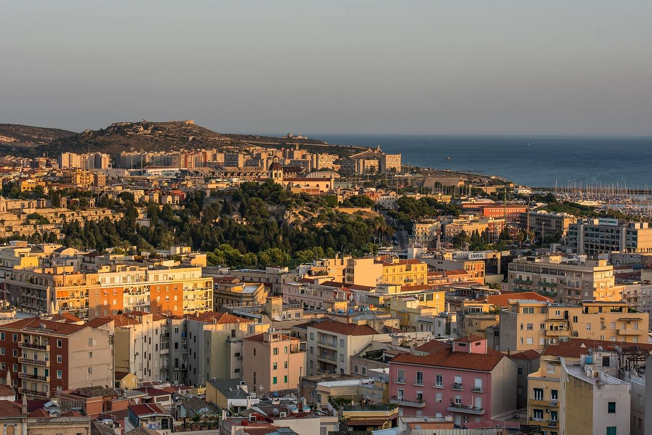 Impression aus dem Segelrevier Cagliari, Südsardinien