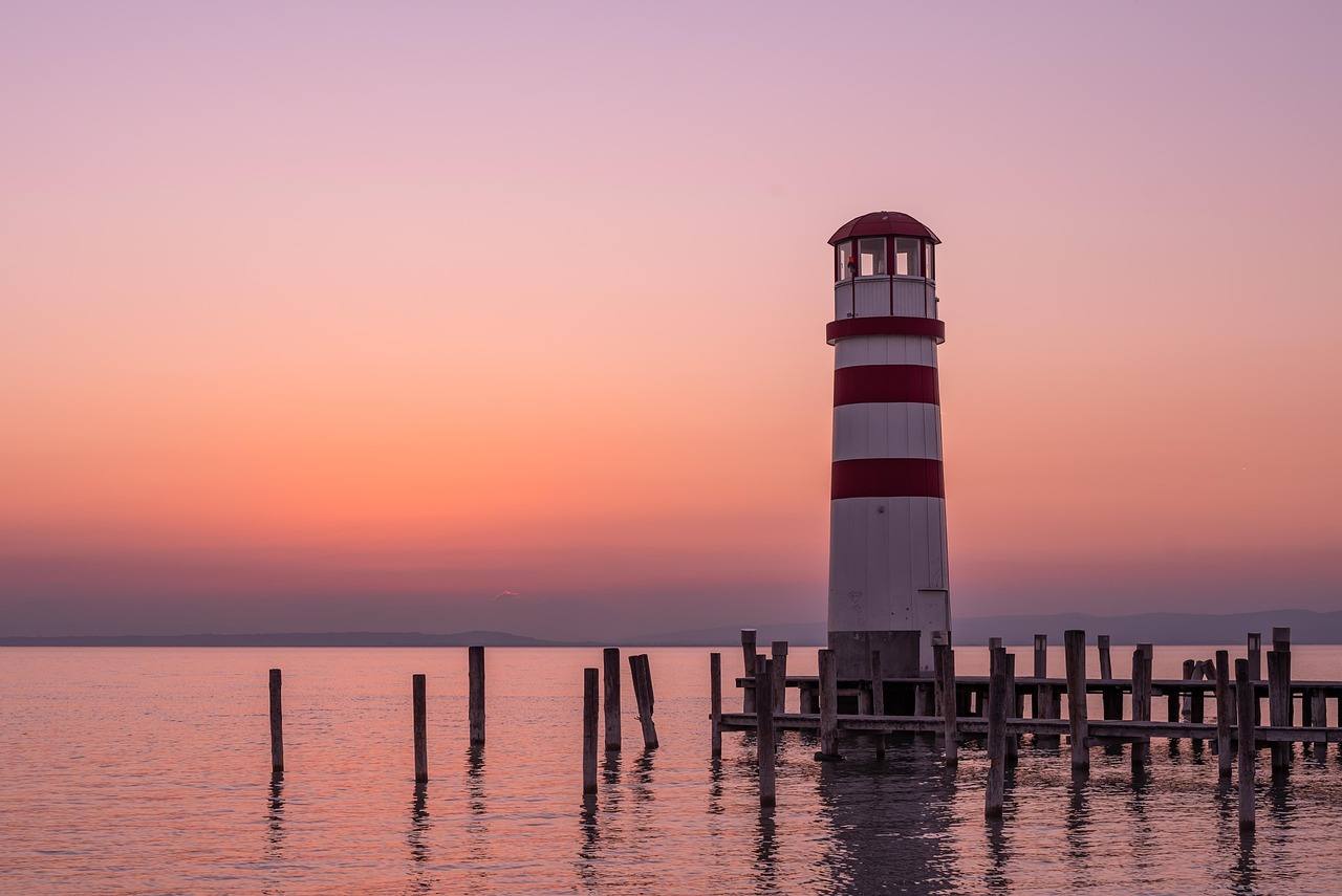 Impression aus dem Segelrevier Neusiedler See, Burgenland (Steppensee)
