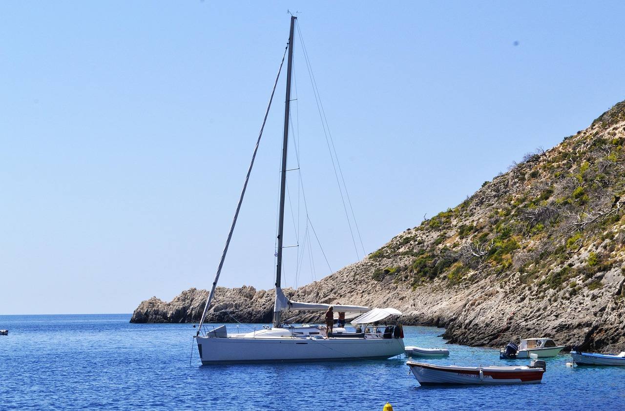 Impression aus dem Segelrevier Preveza, Ionisches Meer (Epirus)