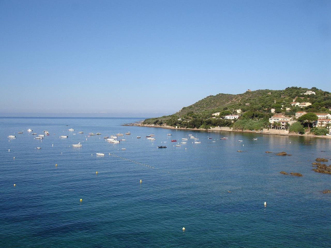 Impression aus dem Segelrevier Ajaccio, Korsika, Westküste