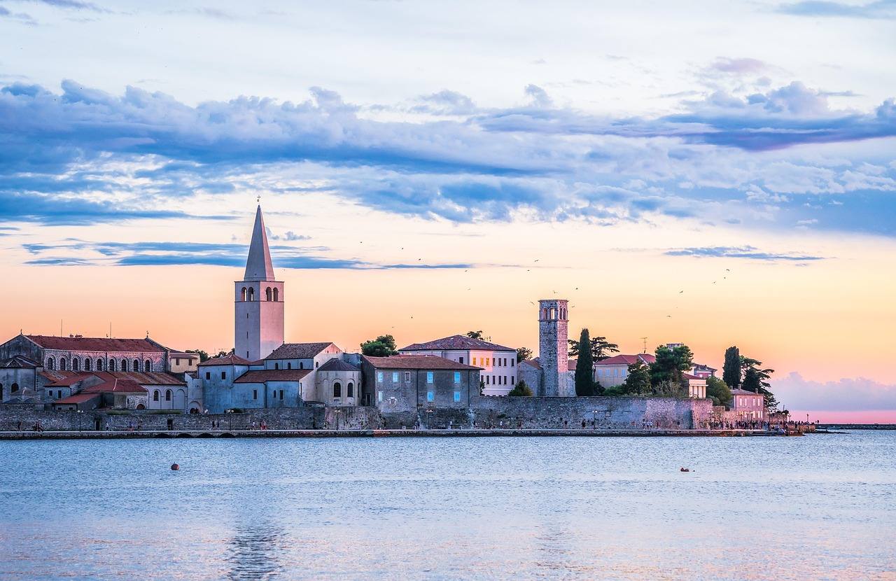 Impression aus dem Segelrevier Poreč, Istrien