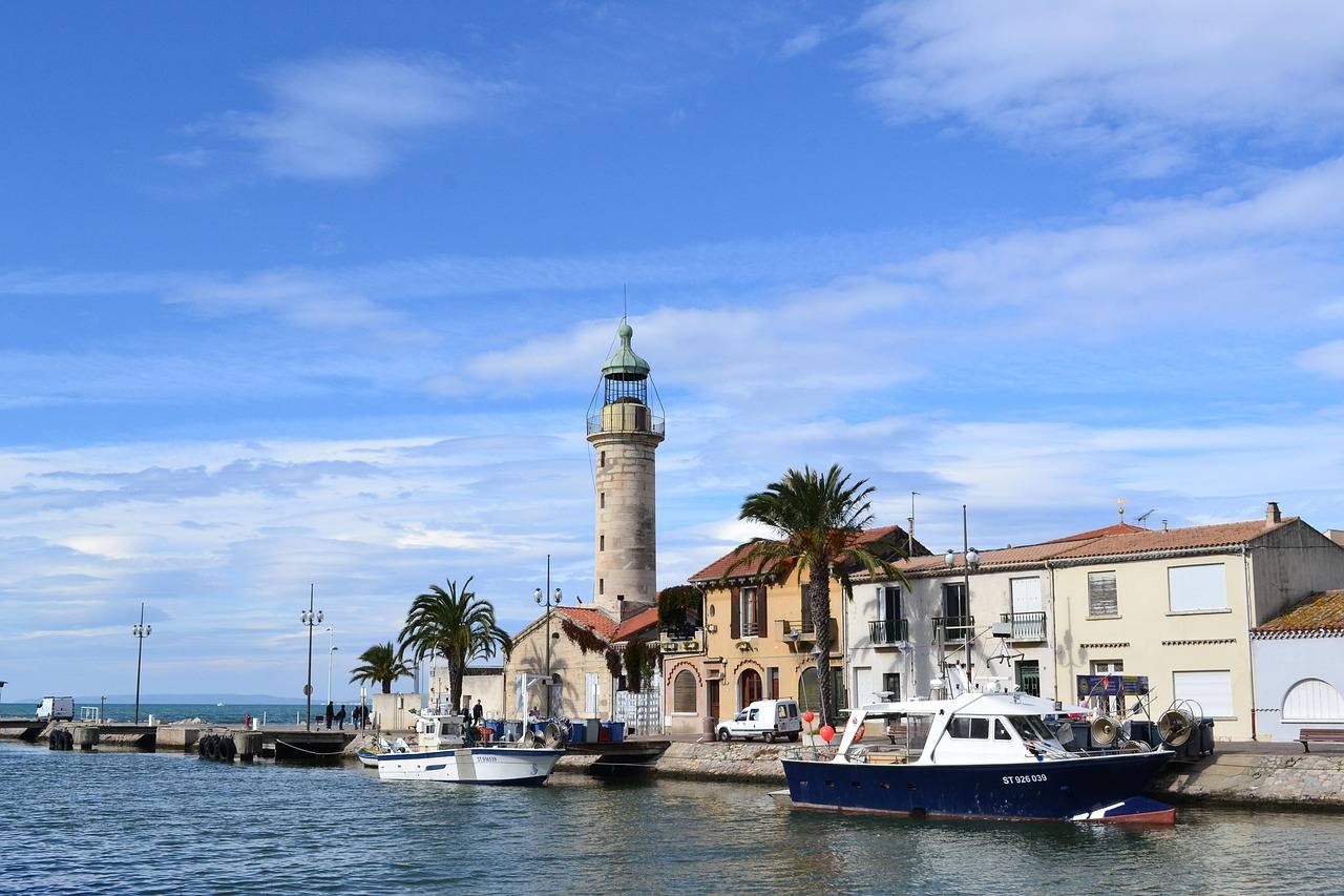 Impression aus dem Segelrevier Port Camargue, Golfe du Lion / Okzitanien