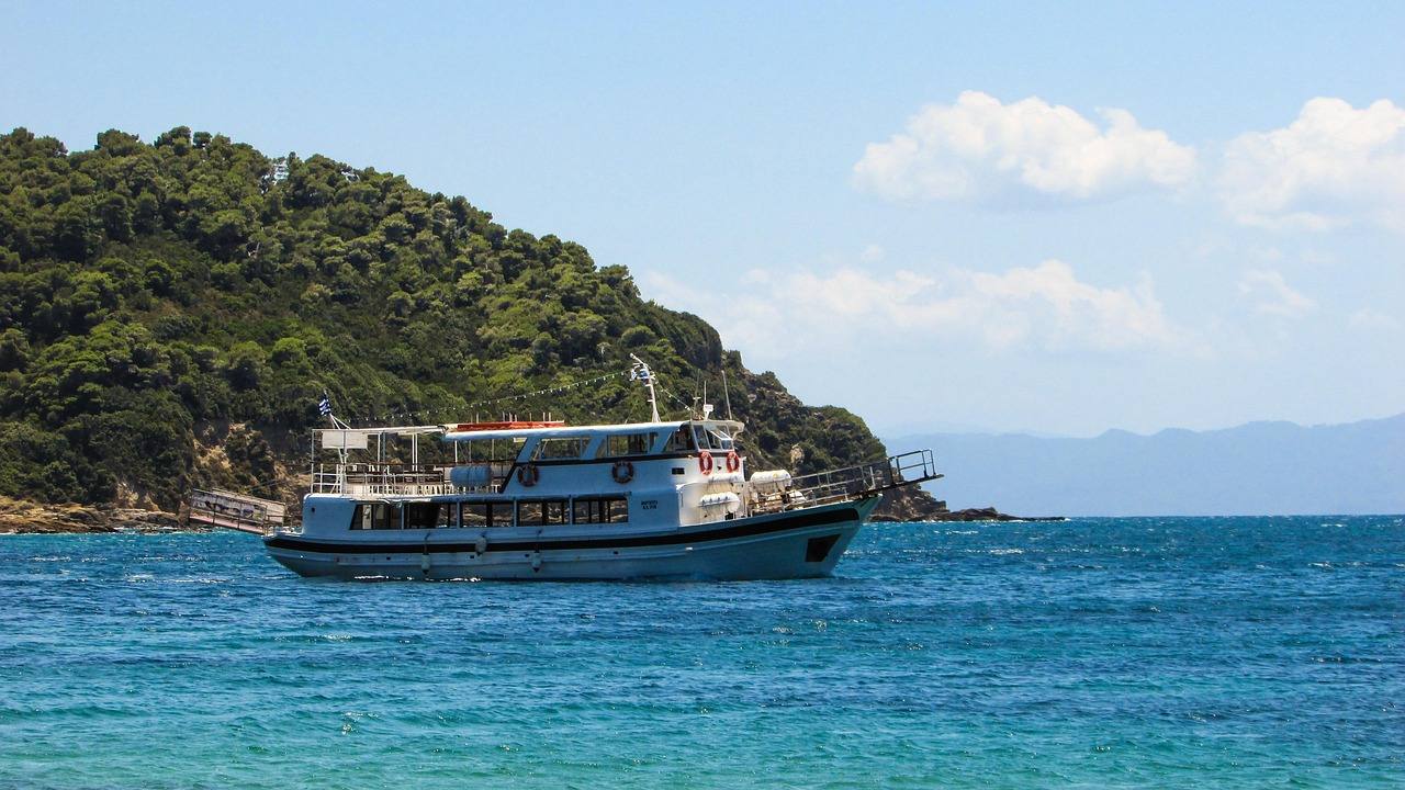 Impression aus dem Segelrevier Skiathos, Nördliche Sporaden