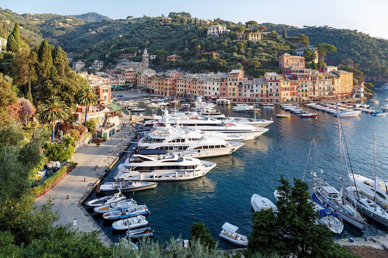 Impression aus dem Segelrevier Portofino, Ligurien, Riviera di Levante
